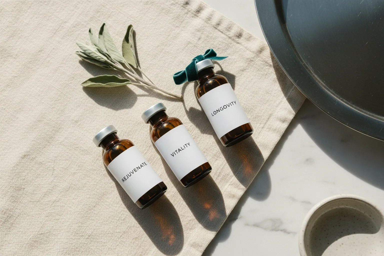Medical-grade supplements and IV nutrients at Clinique en Beauté